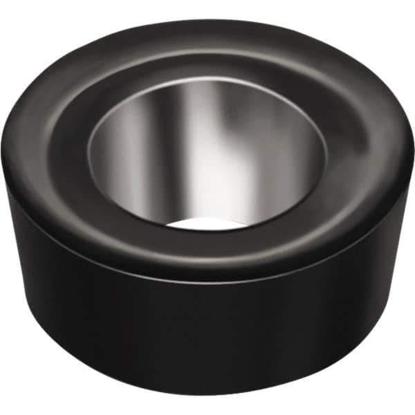 Walter - RCGT120400 MN2 Grade WNN10 Carbide Turning Insert - Proprietary Finish, 0° Round, 1/2" Inscr Circle, 3/16" Thick, 1/4" Corner Radius - Apex Tool & Supply