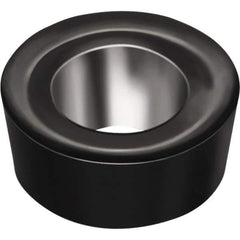 Walter - RCGT120400 MN2 Grade WNN10 Carbide Turning Insert - Proprietary Finish, 0° Round, 1/2" Inscr Circle, 3/16" Thick, 1/4" Corner Radius - Apex Tool & Supply