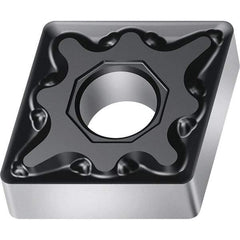 Walter - CNMG434 MM5 Grade WSM30S Carbide Turning Insert - TiALN/Al2O3 Finish, 80° Diamond, 1/2" Inscr Circle, 3/16" Thick, 0.063" Corner Radius - Apex Tool & Supply