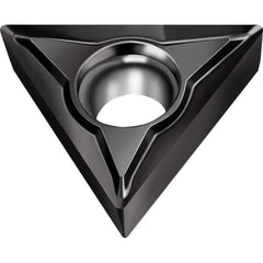 Walter - TCGT1.21.20.5 FN2 Grade WNN10 Carbide Turning Insert - Proprietary Finish, 60° Triangle, 5/32" Inscr Circle, 5/64" Thick, 0.008" Corner Radius - Apex Tool & Supply