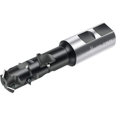 Walter - 44mm Cut Diam, 119mm Max Hole Depth, 40mm Shank Diam, Indexable Thread Mill - Insert Style P26300, 9 Inserts, Toolholder Style T2711, 201.7mm OAL - Apex Tool & Supply