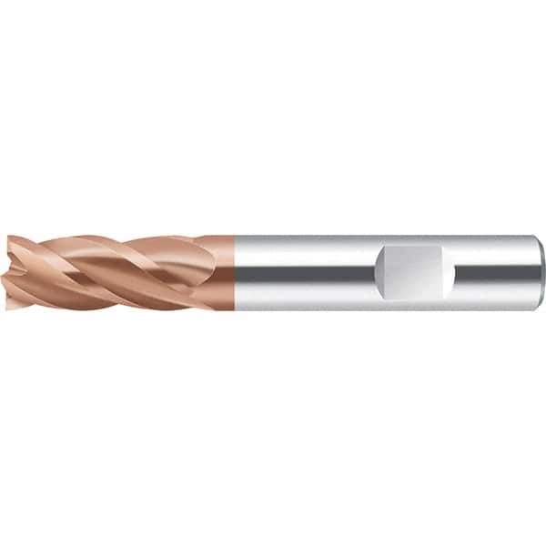 Walter-Prototyp - 16mm, 32mm LOC, 16mm Shank Diam, 92mm OAL, 4 Flute, Solid Carbide Square End Mill - AlCrN Finish, 35° Helix, Right Hand Cut, Right Hand Flute, Series MC232-W-4-B - Apex Tool & Supply