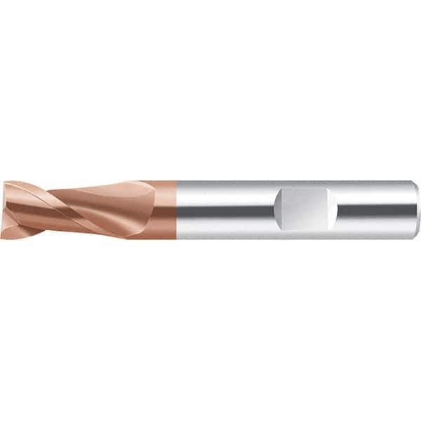 Walter-Prototyp - 12.7mm, 25mm LOC, 12.7mm Shank Diam, 88.9mm OAL, 2 Flute, Solid Carbide Square End Mill - AlCrN Finish, 35° Helix, Right Hand Cut, Right Hand Flute, Series MC232.W-2-D - Apex Tool & Supply