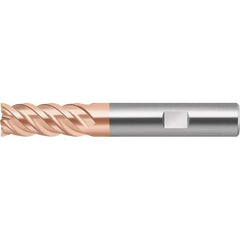 Walter-Prototyp - 10mm, 22mm LOC, 10mm Shank Diam, 72mm OAL, 4 Flute, Solid Carbide Square End Mill - TiAlSiN Finish, Spiral Flute, 50° Helix, Right Hand Cut, Right Hand Flute, Series MC388 - Apex Tool & Supply