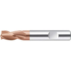 Walter-Prototyp - 10mm, 30mm LOC, 10mm Shank Diam, 72mm OAL, 3 Flute, Solid Carbide Square End Mill - AlCrN Finish, Spiral Flute, 35° Helix, Right Hand Cut, Right Hand Flute, Series MC232 - Apex Tool & Supply