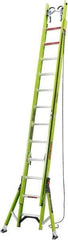 Little Giant Ladder - 24' High, Type IAA Rating, Fiberglass Extension Ladder - 375 Lb Capacity, 22' Working Length - Apex Tool & Supply