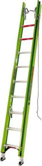Little Giant Ladder - 20' High, Type IAA Rating, Fiberglass Extension Ladder - 375 Lb Capacity, 18' Working Length - Apex Tool & Supply