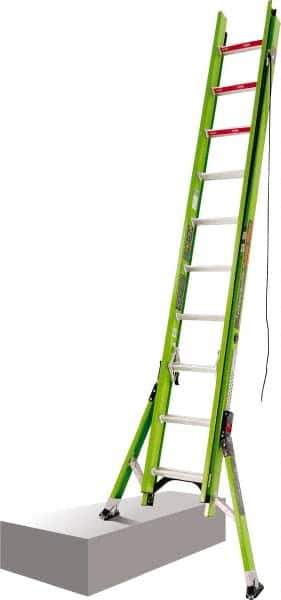 Little Giant Ladder - 20' High, Type IAA Rating, Fiberglass Extension Ladder - 375 Lb Capacity, 18' Working Length - Apex Tool & Supply