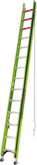 Little Giant Ladder - 28' High, Type IAA Rating, Fiberglass Extension Ladder - 375 Lb Capacity, 24' Working Length - Apex Tool & Supply