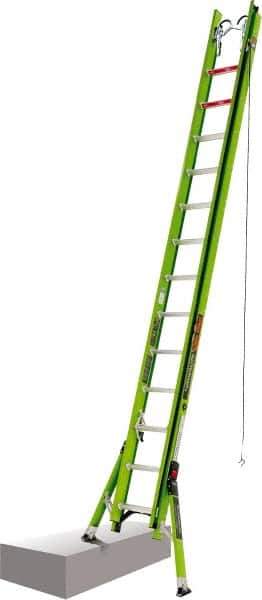Little Giant Ladder - 28' High, Type IAA Rating, Fiberglass Extension Ladder - 375 Lb Capacity, 24' Working Length - Apex Tool & Supply