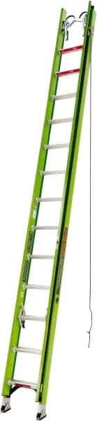 Little Giant Ladder - 28' High, Type IAA Rating, Fiberglass Extension Ladder - 375 Lb Capacity, 24' Working Length - Apex Tool & Supply