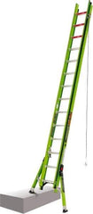 Little Giant Ladder - 28' High, Type IAA Rating, Fiberglass Extension Ladder - 375 Lb Capacity, 24' Working Length - Apex Tool & Supply