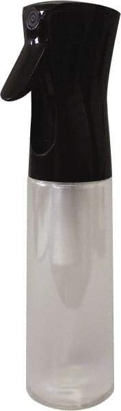 PRO-SOURCE - 10 oz Polyethylene Bottle & Trigger Sprayer - Black - Apex Tool & Supply