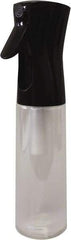 PRO-SOURCE - 10 oz Polyethylene Bottle & Trigger Sprayer - Black - Apex Tool & Supply