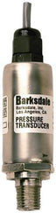 Barksdale - 50 Max psi, ±0.25% Accuracy, 1/4-18 NPT (Male) Connection Pressure Transducer - 100 mV Full Scale (10mV/V) Output Signal, Bendix Connector (PT02A-8-4P) 4 pin Wetted Parts, 1/4" Thread, -40 to 185°F, 15 Volts - Apex Tool & Supply