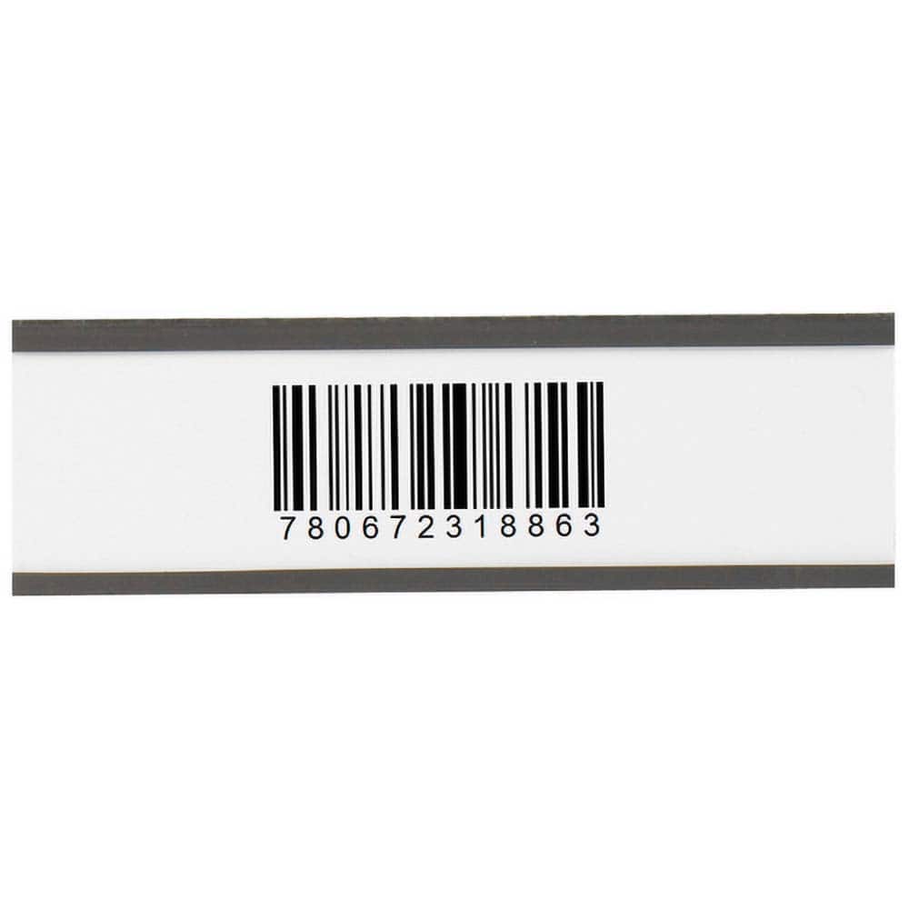 Value Collection - Label Holders Backing: Magnetic Width (Inch): 6 - Apex Tool & Supply