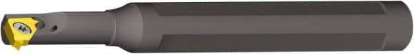 Vargus - Internal Thread, Right Hand Cut, 3/8" Shank Width x 0.36" Shank Height Indexable Threading Toolholder - 3.82" OAL, 5LKIR Insert Compatibility, BNVRC Toolholder, Series Mini L - Apex Tool & Supply