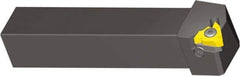Vargus - External Thread, Left Hand Cut, 3/4" Shank Width x 3/4" Shank Height Indexable Threading Toolholder - 6" OAL, 3EL Insert Compatibility, AL Toolholder, Series OffSet Qualified - Apex Tool & Supply