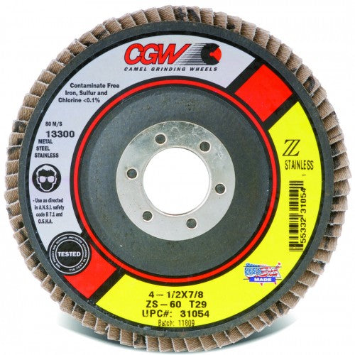 CGW 4–1/2X7/8 T27 Z3 XXL 40G - Apex Tool & Supply