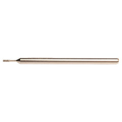 0.03″ × 0.079″ × 0.25″ Electroplated CBN Mounted Point 150 Grit - Apex Tool & Supply