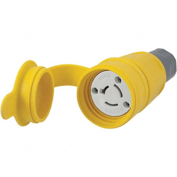 Hubbell Wiring Device-Kellems - 125/250 VAC 20A NonNEMA Industrial Twist Lock Plug - Apex Tool & Supply