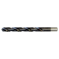K RHS / RHC HSS 135 Degree Split Point Heavy Duty Jobber Drill - TiAlN - Exact Industrial Supply
