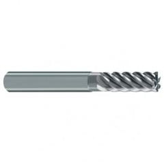 20mm Dia. - 104mm OAL - 45° Helix Bright Carbide End Mill - 8 FL - Apex Tool & Supply