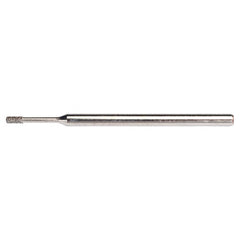 0.07″ × 0.157″ × 1″ Electroplated CBN Mounted Point 100 Grit - Apex Tool & Supply