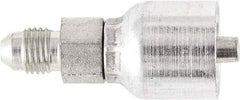 Parker - 1-7/8-12 JIC Steel Hydraulic Hose Male JIC Rigid Straight Fitting - 2,500 psi, -24 Hose Size, 1 1/2" Hose Diam, Series 77 - Apex Tool & Supply