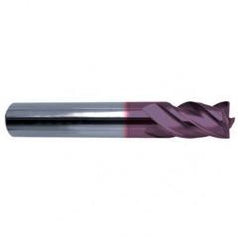 1/4" Dia. - 2" OAL - 4 FL Variable Helix Firex Carbide End Mill - Apex Tool & Supply