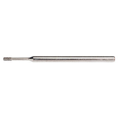 0.08″ × 0.157″ × 0.5″ Electroplated CBN Mounted Point 100 Grit - Apex Tool & Supply