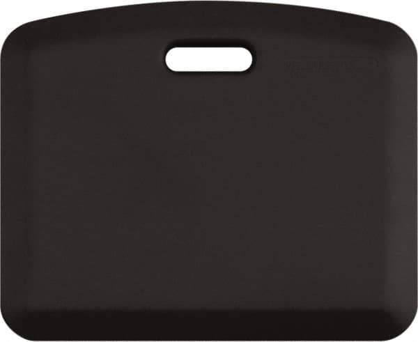Smart Step - Dry Environment, Anti-Fatigue Matting - Black, Urethane with Urethane Sponge Base, Beveled on All 4 Sides - Apex Tool & Supply