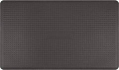 Smart Step - 5' Long x 3' Wide, Dry Environment, Anti-Fatigue Matting - Gray, Urethane with Urethane Sponge Base, Beveled on 3 Sides - Apex Tool & Supply
