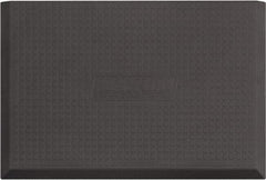 Smart Step - 3' Long x 2' Wide, Dry Environment, Anti-Fatigue Matting - Gray, Urethane with Urethane Sponge Base, Beveled on 3 Sides - Apex Tool & Supply