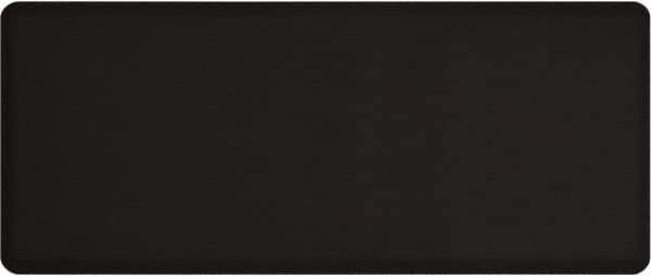 Smart Step - 6' Long x 2.5' Wide, Dry Environment, Anti-Fatigue Matting - Black, Urethane with Urethane Sponge Base, Beveled on All 4 Sides - Apex Tool & Supply