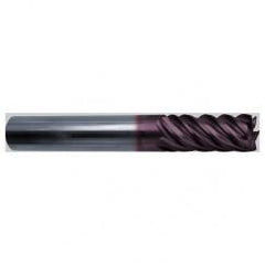 5/8" Dia. - 3-1/2" OAL - 6 FL Variable Helix Firex Carbide End Mill - Apex Tool & Supply