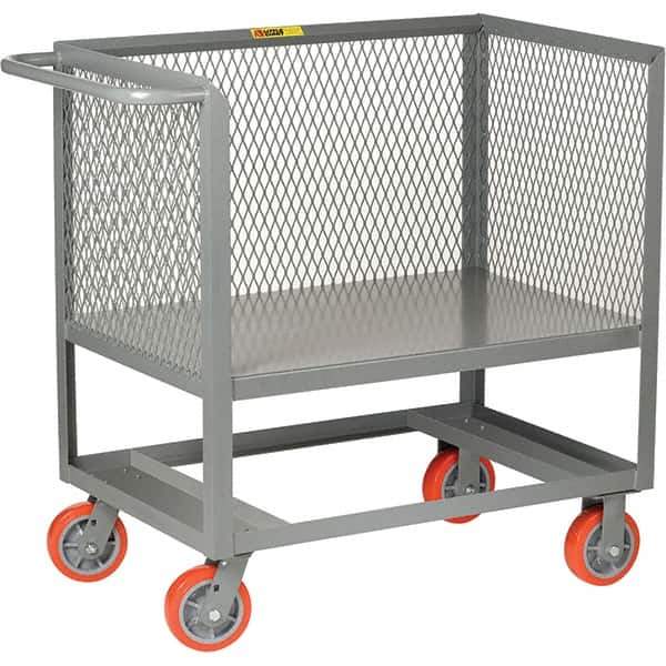 Little Giant - 2,000 Lb Capacity, 1 Shelf, Platform Truck - 41" Long x 24" Wide x 40" High - Apex Tool & Supply
