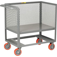 Little Giant - 2,000 Lb Capacity, 1 Shelf, Platform Truck - 41" Long x 24" Wide x 40" High - Apex Tool & Supply