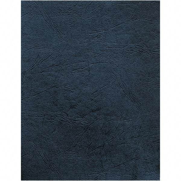 FELLOWES - 11" Long x 8-1/2" Wide Binding System Cover - Navy - Apex Tool & Supply