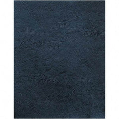 FELLOWES - 11" Long x 8-1/2" Wide Binding System Cover - Navy - Apex Tool & Supply