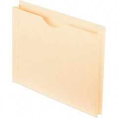 Pendaflex - 11-5/8 x 9-1/2", Letter Size, Manila, File Jacket - 11 Point Stock, Straight Tab Cut Location - Apex Tool & Supply