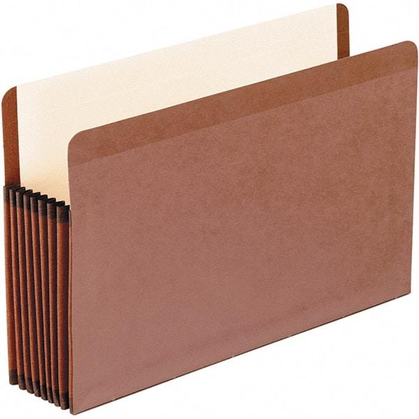 Pendaflex - 14-3/4 x 9-1/2", Legal, Brown, Expansion Folders - Straight Tab Cut Location - Apex Tool & Supply