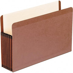 Pendaflex - 14-3/4 x 9-1/2", Legal, Brown, Expansion Folders - Straight Tab Cut Location - Apex Tool & Supply