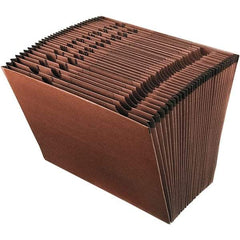 Pendaflex - 12 x 10", Letter Size, Redrope, Expansion Folders - Assorted Tab Cut Location - Apex Tool & Supply