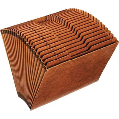 Pendaflex - 12 x 10", Letter Size, Brown, Expansion Folders - 1/3 Tab Cut Location - Apex Tool & Supply