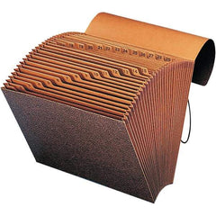 SMEAD - 12 x 10", Letter Size, Redrope, 1-31 Indexed Expanding Files - Assorted Tab Cut Location - Apex Tool & Supply