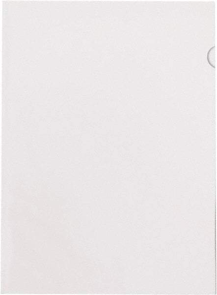 Pendaflex - 50 Piece Clear Document Holders-Certificate/Document - 11" High x 8-1/2" Wide - Apex Tool & Supply