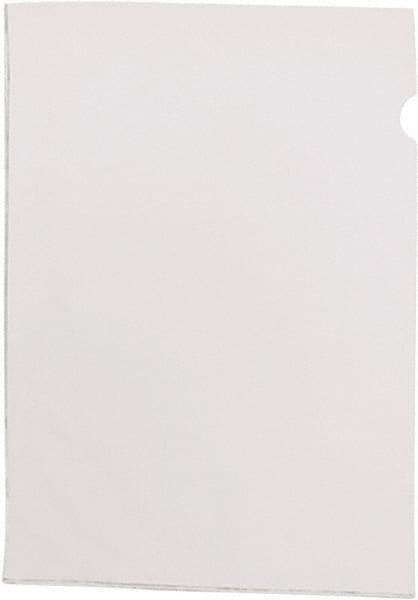 Pendaflex - 50 Piece Clear Document Holders-Certificate/Document - 11" High x 8-1/2" Wide - Apex Tool & Supply