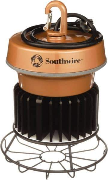 Southwire - 15 Conductor, 120 VAC, 78 Watt, Temporary String Light - 3' SJTW-A Cord, Metal - Apex Tool & Supply