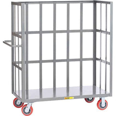 Little Giant - 3,600 Lb Capacity, 3-Sided Truck - 60" Long x 30" Wide x 57" High - Apex Tool & Supply